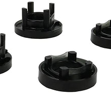 Nolathane REV094.0016 Black Subframe Mount Bushing (Front and Rear Mount Rear)