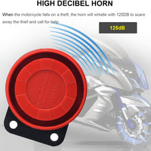 BlueFire Upgraded Motorcycle Security Kit Alarm System Engine Start Arming Disarming Anti-Hijacking Cutting Off Remote