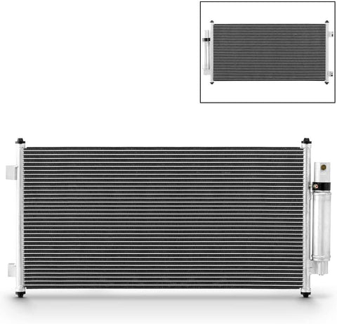 NEW 7-3628 NI3030162 Aluminum A/C AC Condenser Replacement For 2007-2012 Sentra All Models