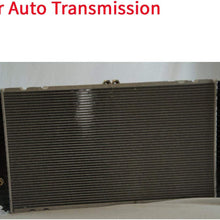 YHA 2 Row AT Radiator Automatic Transmission Assembly with Oil Cooler Compatible with 2001-2002 C3500HD C3500HD 8.1L V8 56mm Core CU2533