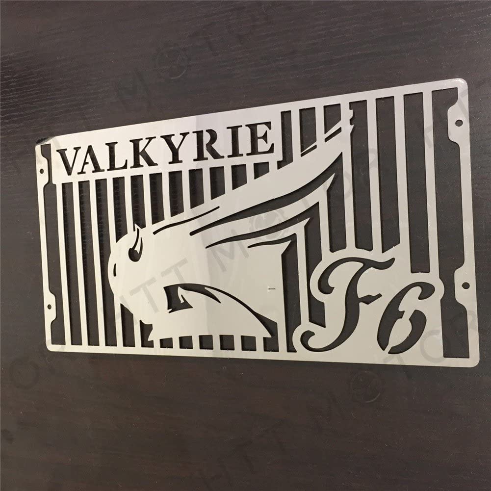 stainless Radiator Grille Guard Cover Protector For Honda VALKYRIE GL1500 chrome Moto