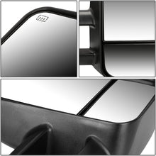 DNA Motoring TWM-020-T111-BK+DM-074 Pair of Towing Side Mirrors + Blind Spot Mirrors