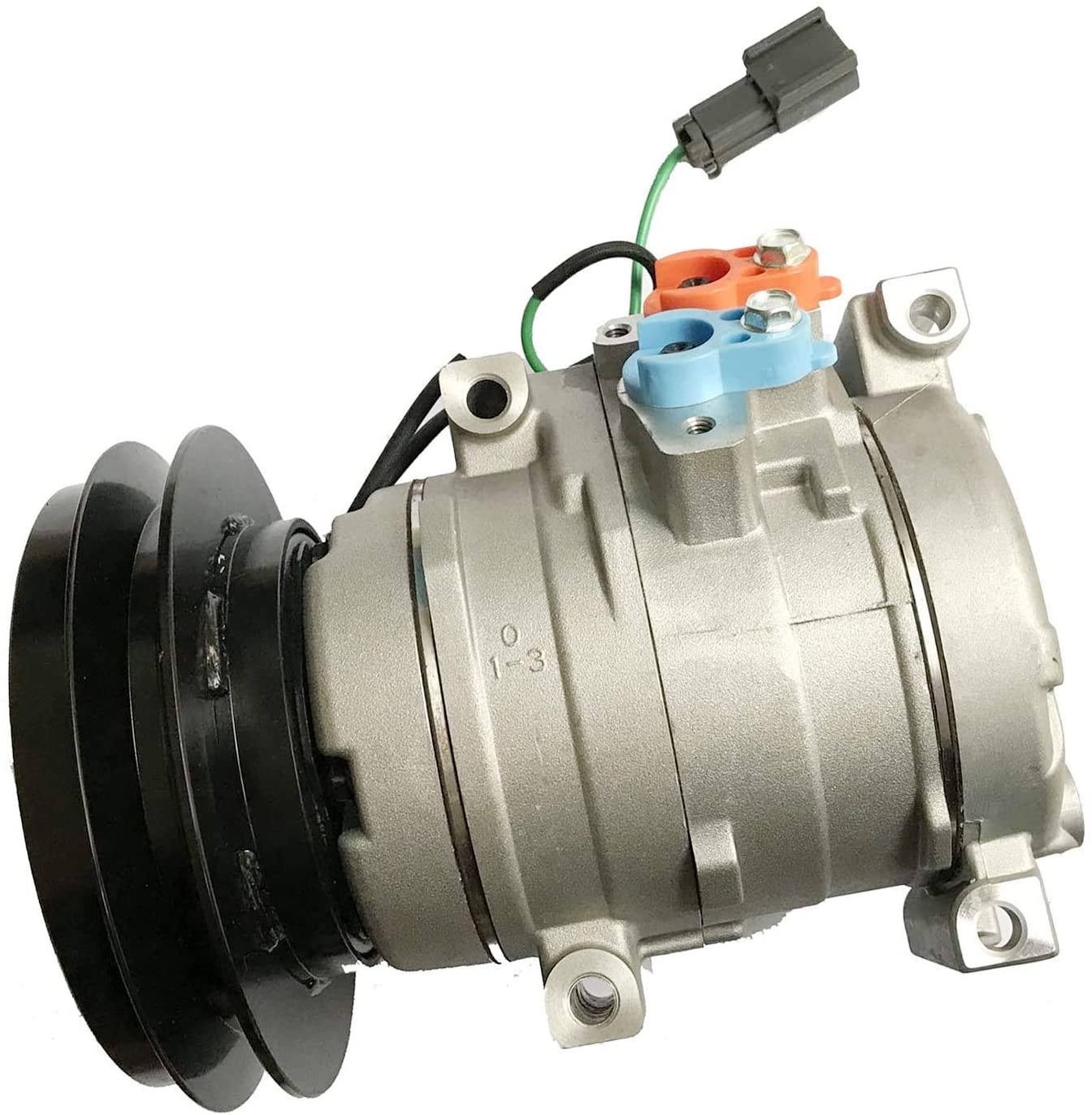 KRRK-parts Air Conditioning Compressor 20Y-979-6121 fits for Komatsu Excavators PC1250 PC130 PC160 PC180 PC200 PC210 PC220 PC230 PC240 PC270 PC290 PC300 PC340 PC350 PC360 PC380 PC400 PC450 PC600 PC650