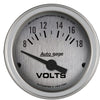 AUTO METER (2380 Silver 2-1/16