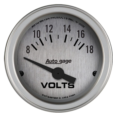 AUTO METER (2380 Silver 2-1/16