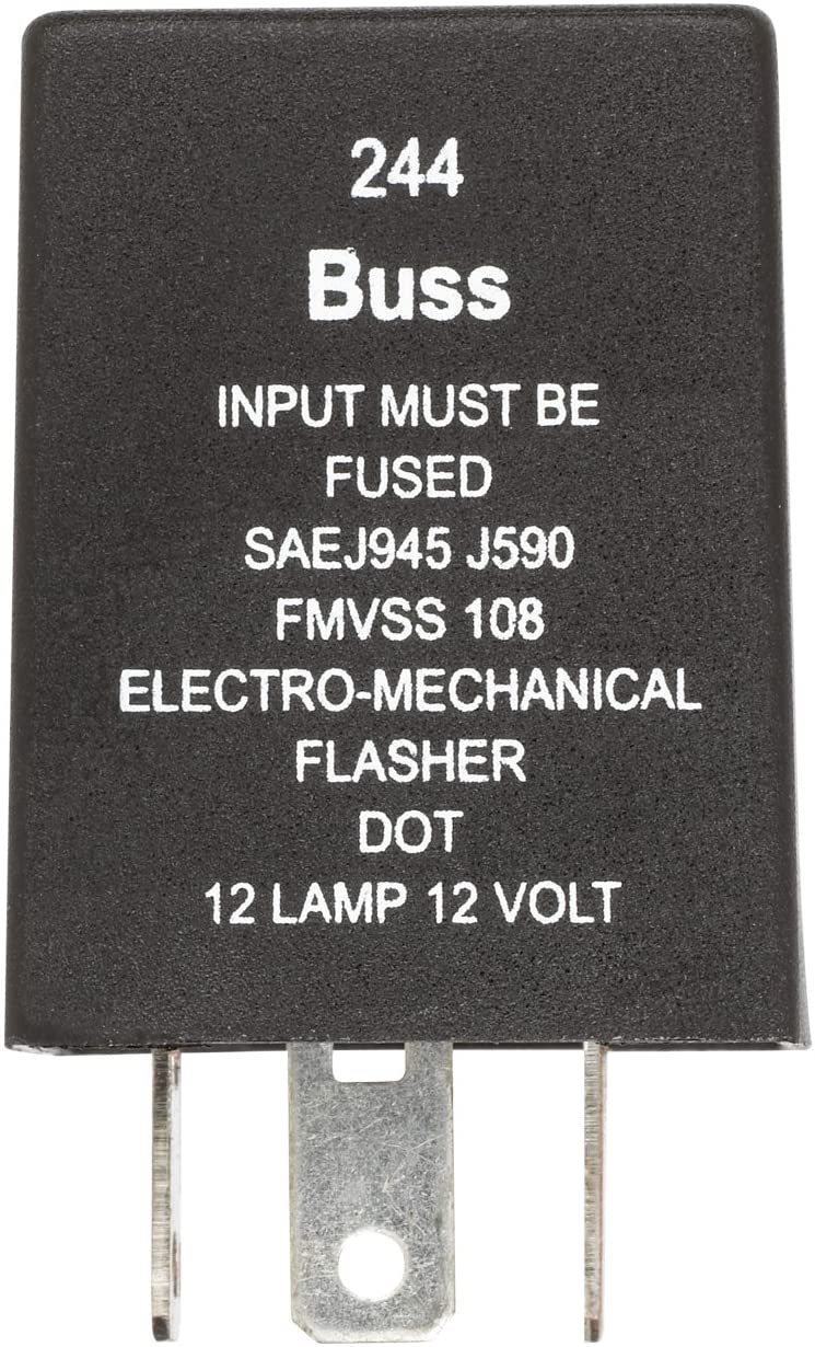 Bussmann NO.244 25 Amp Heavy-Duty Electronic Flasher