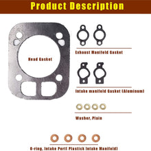 WFLNHB Cylinder Head Gasket Kit Replacement for Kohler 24-841-04S 24-841-03S CH25 CH730 CH740 CV25 25HP Engine