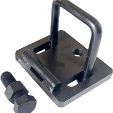 TOPTOW 64708 Trailer Hitch Tightener Anti Rattle Clamp for 2 Inch Receiver Hitches, Heavy Duty Device