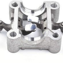 Camshaft Cam Holder Seat with Rocker Arms Replacement for GY6 49CC 50CC 139QMB Scooter 64mm Valves