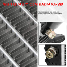 1786 Factory Style Aluminum Cooling Radiator Replacement for 96-05 Chevy Astro/GMC Safari 4.3L AT