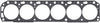 DNJ HG4107 Graphite Head Gasket for 1968-1974 / Ford / 3.9L / L6 / 12V / OHV / 240cid
