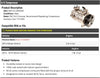 A/C Compressor - 6-Groove PXC14 Type - Compatible with 2012-2016 Nissan Sentra (Fits From 11/22/2011)