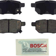 Bosch BE1354 Blue Disc Brake Pad Set for Select Lexus CT200h; Pontiac Vibe, Scion tC, xB; Toyota Corolla, Matrix, Prius, Yaris - REAR