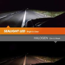 SEALIGHT 9005/HB3 LED High Beam Headlight Bulb X1 Series 9145/9140/H10 Fog Light Bulbs Xenon White 6000K Non-polarity