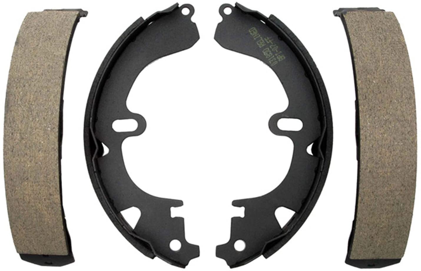 ACDelco 17529B Professional Bonded Rear Drum Brake Shoe Set