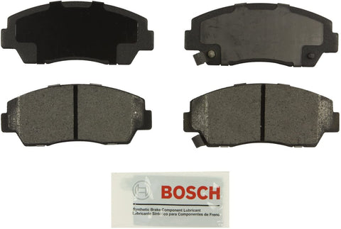 Bosch BE320 Blue Disc Brake Pad Set for Mazda: 1986-87 B2000, 1987-89 B2200, 1987-93 B2600 - FRONT