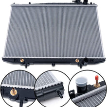Compatible For Nissan Frontier 1998-2004 / For Nissan Xterra 2.4L L4 / 3.3L V6 Aluminum Cooling Radiator Replacement