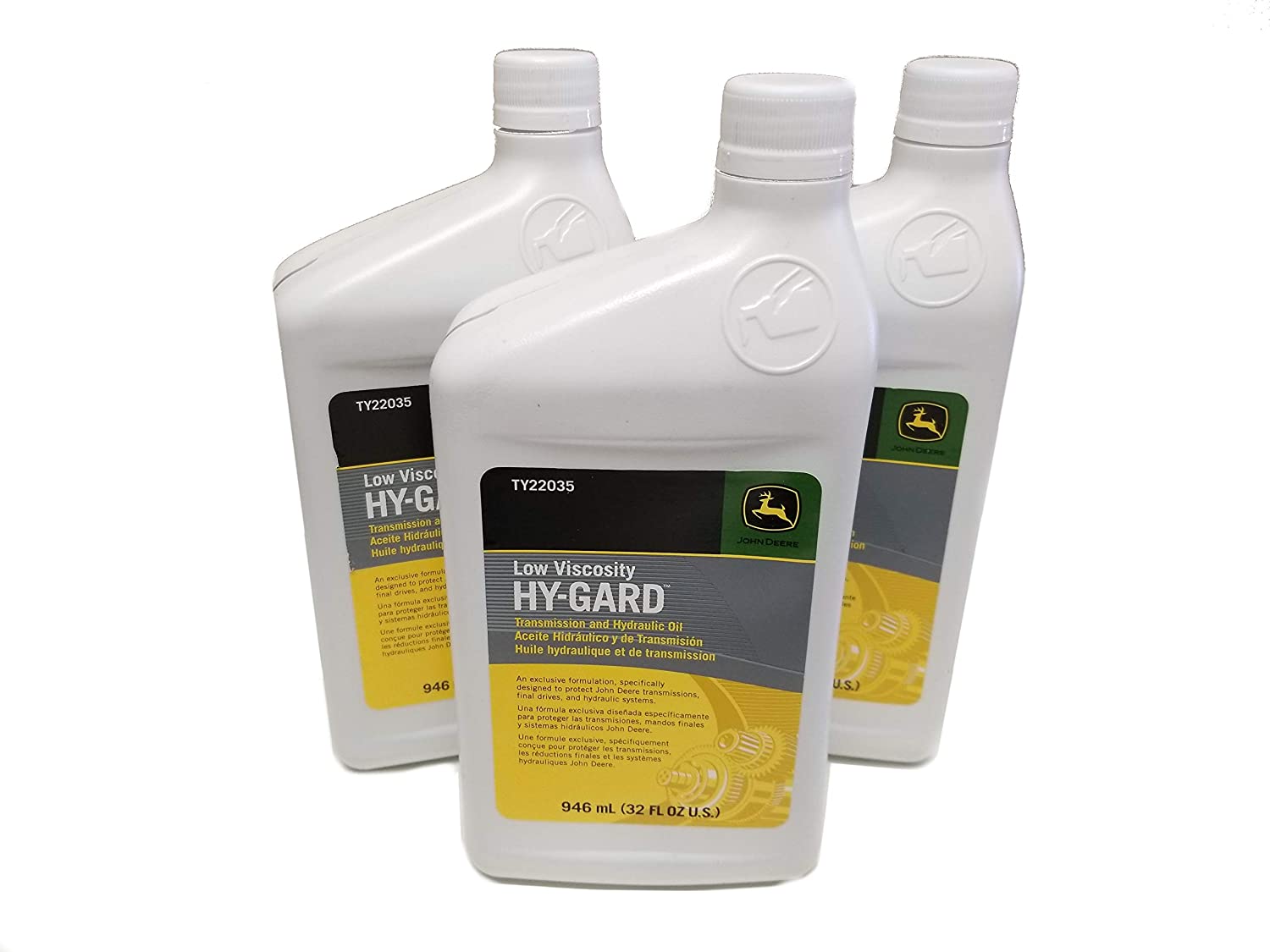 John Deere Original Equipment Hy-Gard 32 oz. Transmission & Hydraulic Oil - TY22035 (Qty of 4)