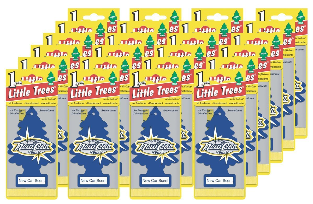 Little Trees Car Freshener New Car Scent (24 Pack)