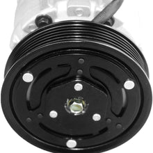 MGPRO 1pc A/C Compressor & Clutch Compatible with 2017-2018 A6 Quattro Sedan 2016-2018 A7 Quattro Hatchback 2017 Q7 Sport Utility