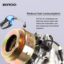 SCITOO AC Compressor Pump Compatible with CO 10379T,1997-2004 Mitsubishi Montero Sport V6