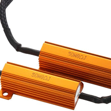 2pcs 7443/7444 Headlight Canbus Decoder Anti Flickering Resistor Decoder - From Oranges Autoparts