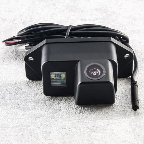 Misayaee Rear View Back Up Reverse Parking Camera in License Plate Lighting Night Version (NTSC) for Lancer-ex/Lancer/Lancer Evo/Evolution Fortis iO GT/Galant Fortis 2007-2014