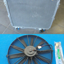 Aluminum Radiator+Fan For Toyota Hilux surf KZN130 1KZ-TE 3.0 TD 1993-1996 94 95