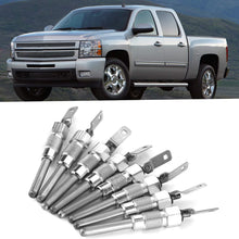 Qiilu 8Pcs/Set Universal Ignition Plug 12563554 Sparking Glow Plug Fit for GMC 6.5L 6.2L Car Replacement