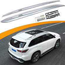 SnailAuto Roof Rails Roof Rack Fit for Toyota Highlander 2014-2019 Silver Side Luggage Carrier Bar