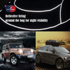 YOULERBU Rooftop Cargo Carrier & Waterproof Cargo Carrier Bag with Protective Mat Heavy Duty Rooftop Luggage Storage16 Cubic Feet for All Vehicle Roof Racks