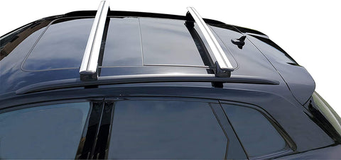 BrightLines Crossbars Roof Racks Luggage Bars Compatible with 2017 2018 2019 2020 2021 Audi Q7
