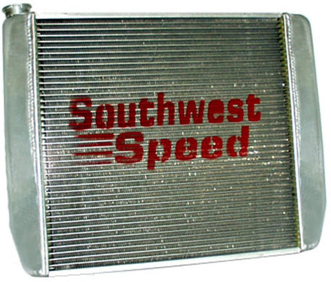 NEW SOUTHWEST SPEED RACING CHEVY ALUMINUM RADIATOR, 19