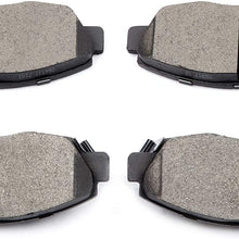Brake Pads,ECCPP 4pcs Front Ceramic Disc Brake Pads Kits for 1998 1999 2001 2002 Honda Accord,1996 1997 1998 1999 2000 2001 2002 2003 2004 2005 2006 2007 2009 2010 2011 Honda Civic