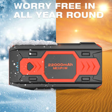 Battery Starter for Car, NEXPOW 2500A 22000mAh Portable Car Jump Starter Q9B (up to 8.0L Gas/8L Diesel Engines) 12V Auto Battery Booster Pack with USB Quick Charge 3.0, Type-C