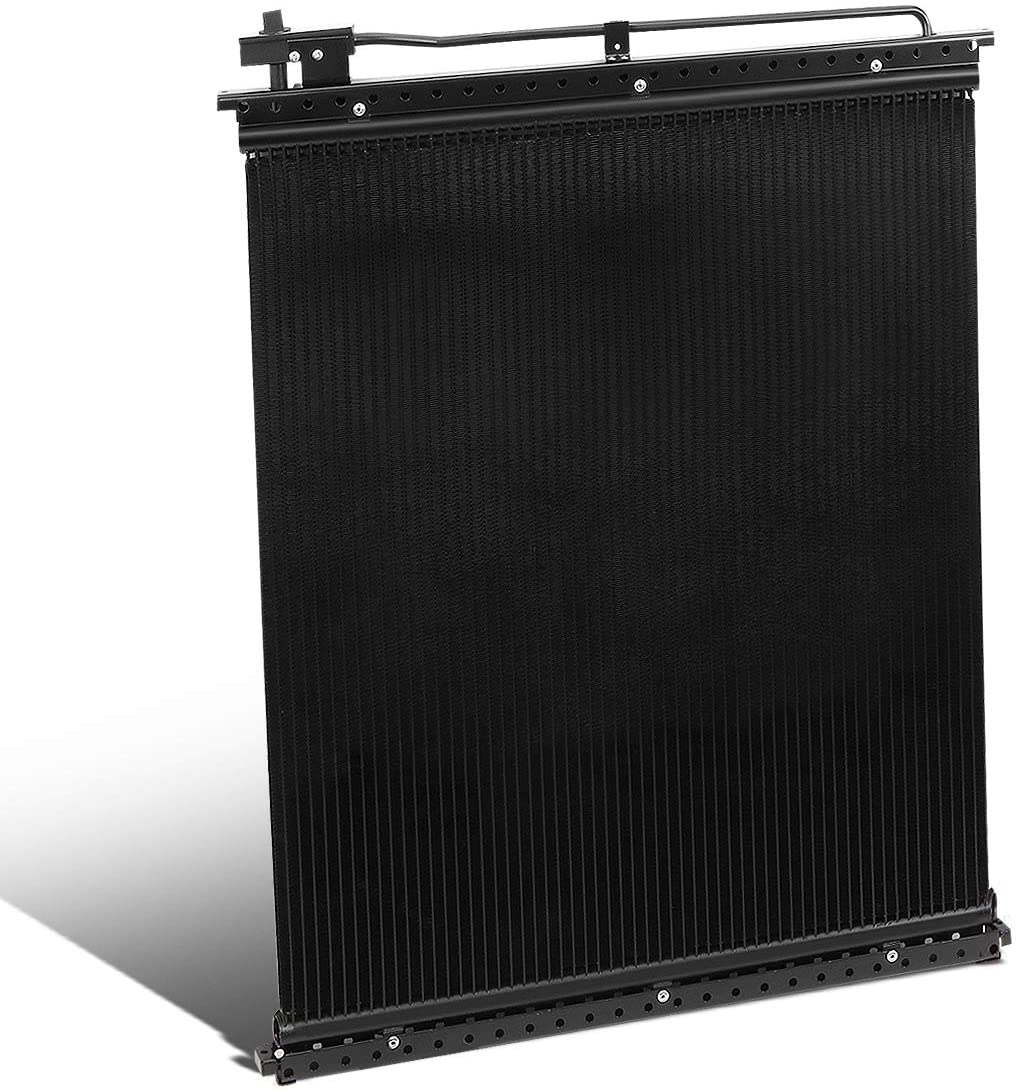 4883 Aluminum A/C Condenser Replacement for Ford F250 F350 F450 F550 Super Duty Excursion 4.6L 5.4L 6.0L 6.8L 7.3L 99-07