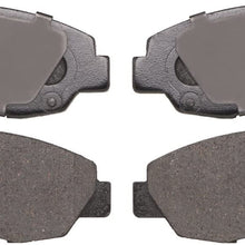 ADVICS AD0465B Ultra-Premium Front Disc Brake Pad Set