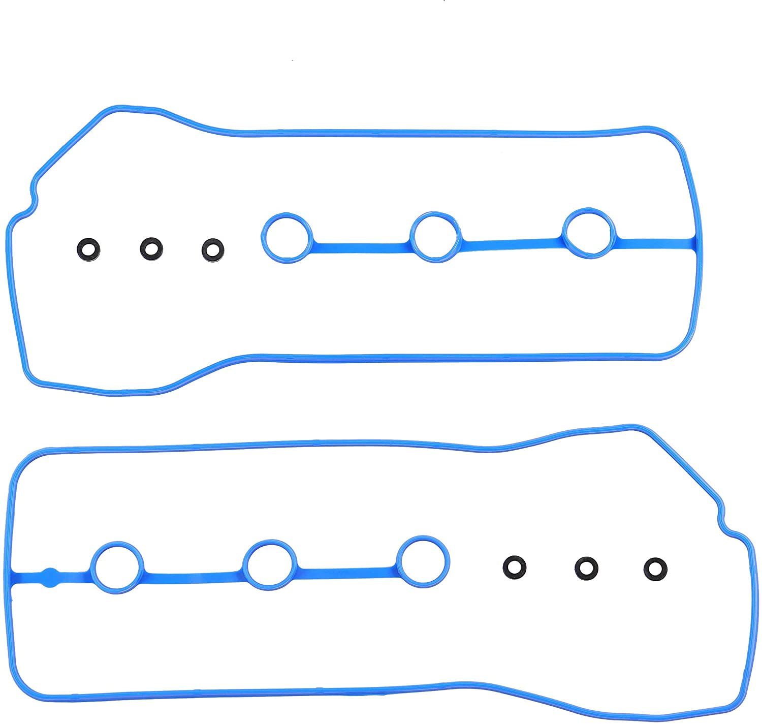 DNJ VC969G Valve Cover Gasket Set W/Grommets for 2003-2015, Toyota, 4Runner, FJ Cruiser, Tacoma, Tundra, 4.0L, V6, DOHC, 24V, 241cid