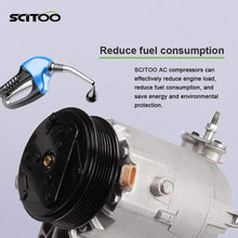 SCITOO Air Conditioning Compressor Compatible with 2006-2007 for Chevrolet Monte Carlo 3.5L CO 21471LC