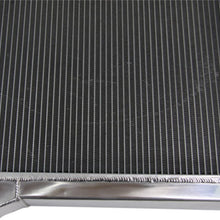 Primecooling 62MM 4 Row Core Aluminum Radiator for Mustang Ford & Mercury Continental V8 1969-73