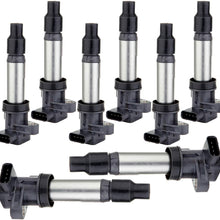 cciyu Pack of 8 Ignition Coils for Buick Lucerne Cadillac DTS/Seville/Deville 2004-2006 Fits for UF564 C1556