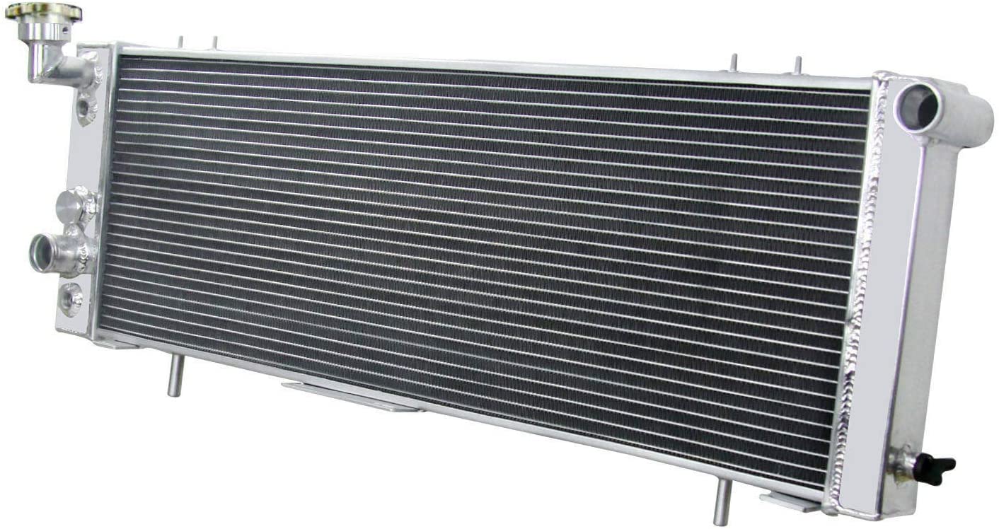 ALLOYWORKS 3 Row Aluminum Radiator for Jeep Cherokee XJ 1991-2001 /Jeep Comanche 1991-1992