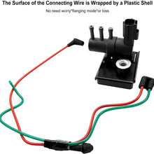 Turbo Emission Vacuum Harness Connection Line and Wastegate Boost Solenoid Fits for Ford F250 F350 F450 F550 Super Duty 1999-2003 7.3L Diesel Powerstroke Engines Replace F81Z9E498DA F81Z6C673AA