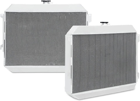 Mishimoto MMRAD-CHABB-7026X X-Line Performance Aluminum Radiator Compatible With Dodge Charger Challenger 1968-1973 Silver