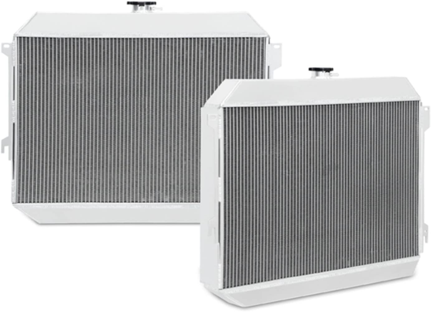 Mishimoto MMRAD-CHABB-7026X X-Line Performance Aluminum Radiator Compatible With Dodge Charger Challenger 1968-1973 Silver