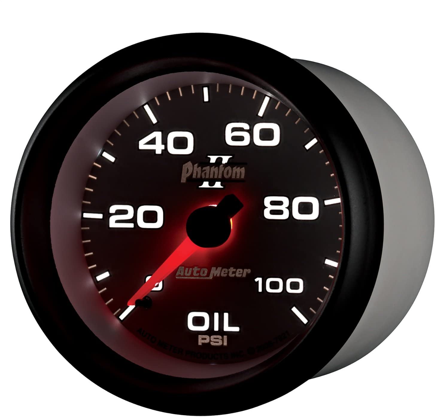 Auto Meter 7821 Phantom II Mechanical Oil Pressure Gauge