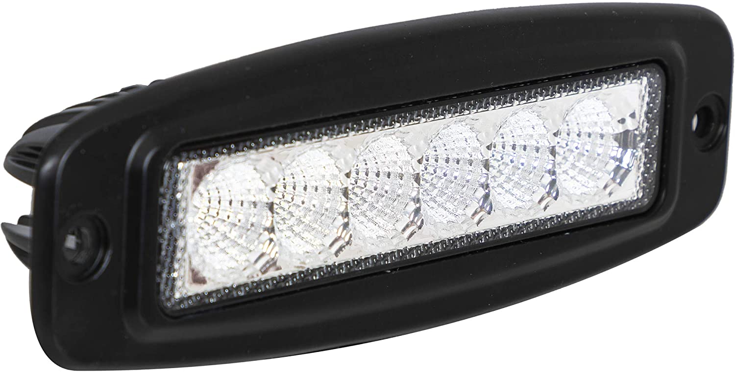 Buyers Products 1492228 7.5 Inch LED Flood Light with Angled Mounting Bracket
