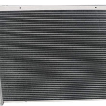 CoolingSky 4 Row All Aluminum Radiator for 70-81 Chevy Camaro / 68-74 Chevrolet Nova &Other GM Cars, 21'' Core