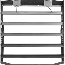u-Box Hard Top Roof Rack Cargo Carrier Basket w/Wind Deflector Fit for 2007-2018 Jeep Wrangler JK Unlimited 4 Doors