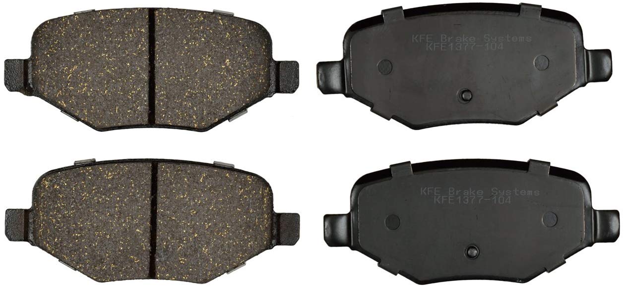 KFE Ultra Quiet Advanced Premium Ceramic REAR Brake Pad Set KFE1377-104